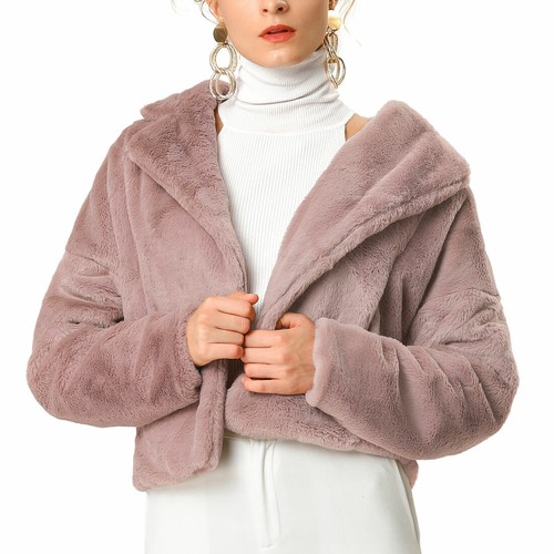 Femmes manteau court fausse - femmes,