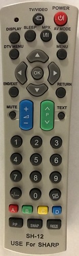 Universal remote control - universal, sh-12