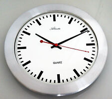 Horloge Murale Quartz -  Design Bahnhof, gare, SBB CFF - Atlanta
