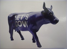 Carte VACHE COW PARADE Toulouse 2012 / LET'S COW, BARTHE   ART CONTEMPORAIN