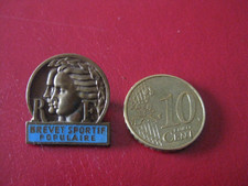 BROCHE BADGE  " BREVET SPORTIF POPULAIRE "
