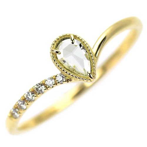 Diamant taille rose k18yg - diamant,