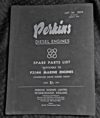 Original 1959 perkins 144 - original,
