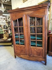 BIBLIOTHEQUE VITRINE LOUIS XV
