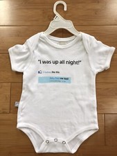 Facebook "I was up all night"