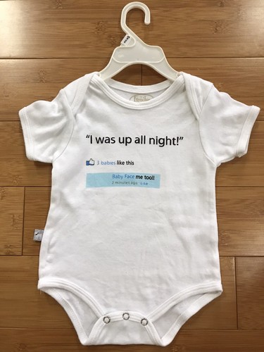 Facebook was all night - up, night"
