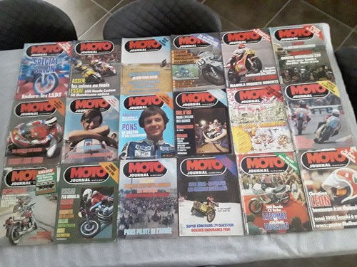 Lot revues magazines moto - revues,