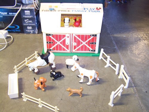 Jouets anciens ferme - anciens,
