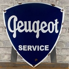 Plaque émaillée PEUGEOT
