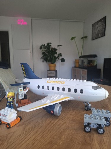 Lego duplo avion cargo ref - cargo,