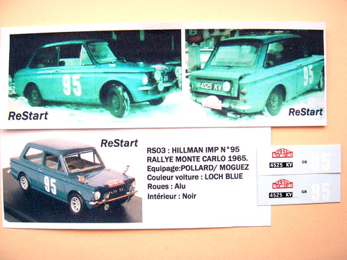 Rs003 decal restart - restart, 1/43