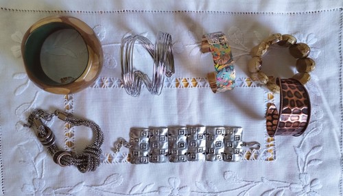 Lot bracelets fantaisie - 7,