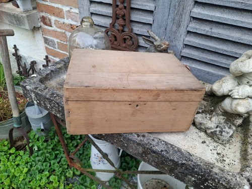 Ancienne boîte bois - , /