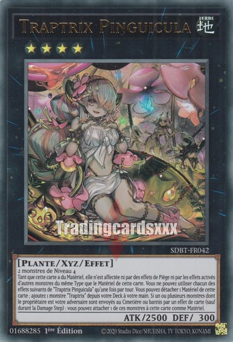 Traptrix pinguicula - yu-gi-oh!,