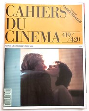 Revue cahiers cinéma 419 - revue,