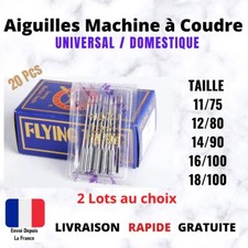Aiguilles machine à coudre universel - Domestiques 2 lots de10pcs au choix- Neuf