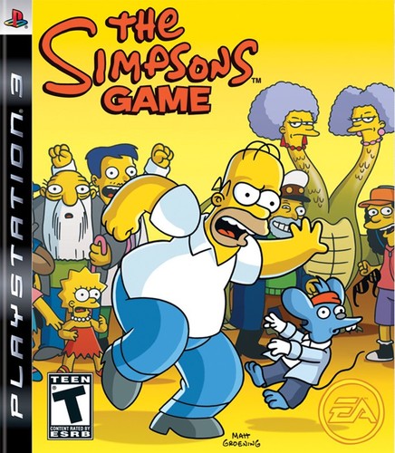 The simpsons game - simpsons,