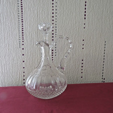 1 carafe aiguière en cristal