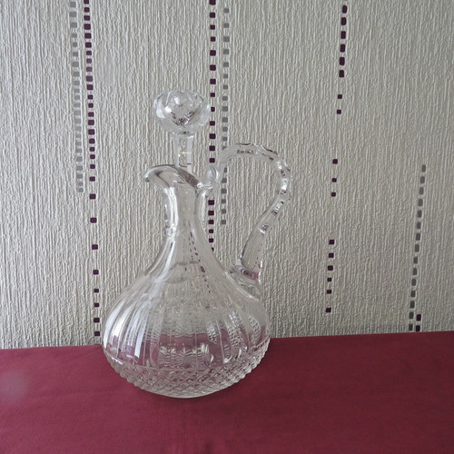 Carafe aiguière cristal - 1,