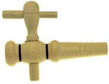 Robinet bois buis 3 pouce °10MM pour vinaigrier BOUCHONNERIE JOCONDIENNE