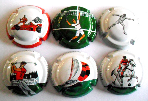 Lot capsules de champagne - lot, 6