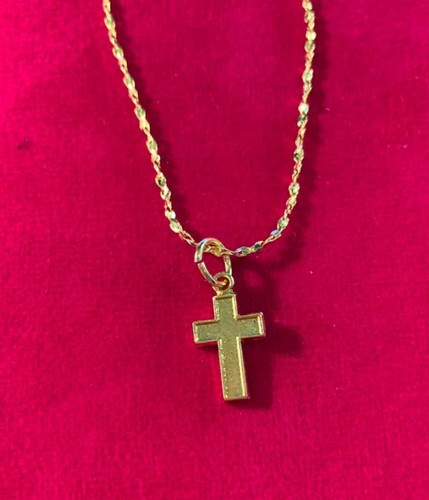 7cm 14kt plaqué or - 14kt,