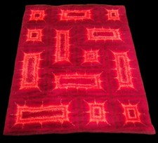 Ancien Grand tapis en laine