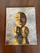 jolie toile a identifier 50x40 cm au couteau