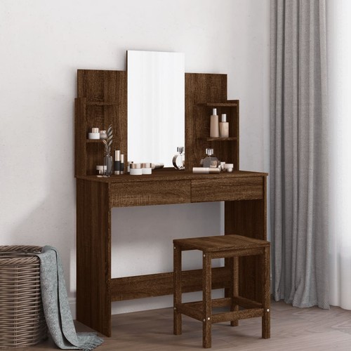 Coiffeuse avec miroir table - miroir, de