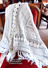 CHALE ETOLE CROCHET FAIT MAIN