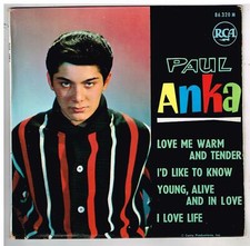Paul ANKA   Love me warm and