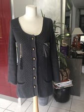 Gilet veste MAJE taille M gris