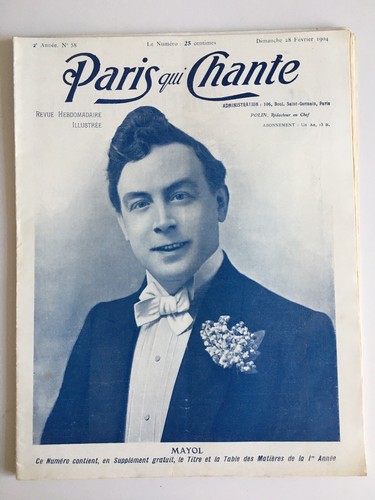 Paris qui chante - , revue