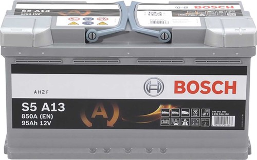 Batterie agm bosch s5a13 - batterie,