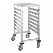 Chariot échelle inox 7