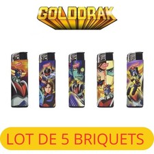 Goldorak - Lot de 5 Briquets