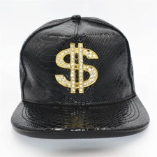Casquette Noire Bling Bling