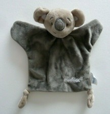 *. DOUDOU PLAT MODILAC 2 KOALA OURS PARESSEUX GRIS TAUPE ETAT NEUF*