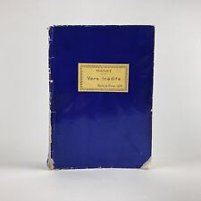 PAUL-JEAN TOULET : VERS