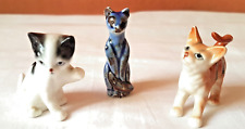 -FIGURINES -3 petits chats en