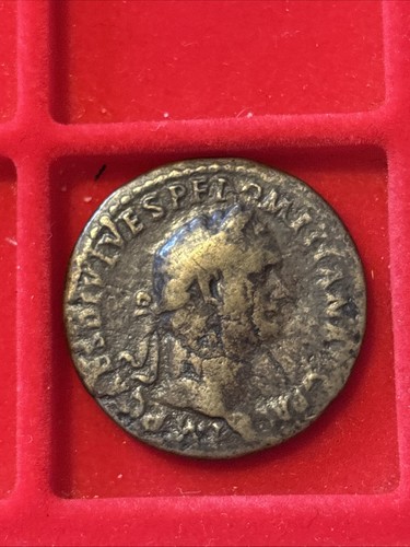 Monnaie romaine domitien - romaine,