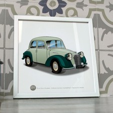 Poster Simca 8 1200 verte
