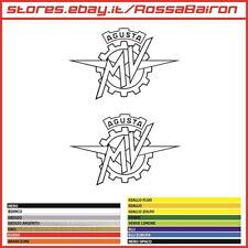 Kit 2 Adhésifs Mv Agusta Filetage mm.100x64 - Stickers Klebstoffe Autocollant