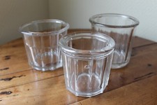 3 anciens pots à confiture de