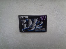 Vintage Audio Cassette TDK DJ2 50 * Rare From 1997 *