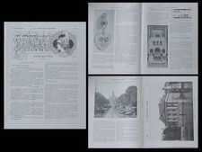 LA CONSTRUCTION MODERNE n°49 1907 PIERRE PATOUT, LA HAYE, DEN HAAG