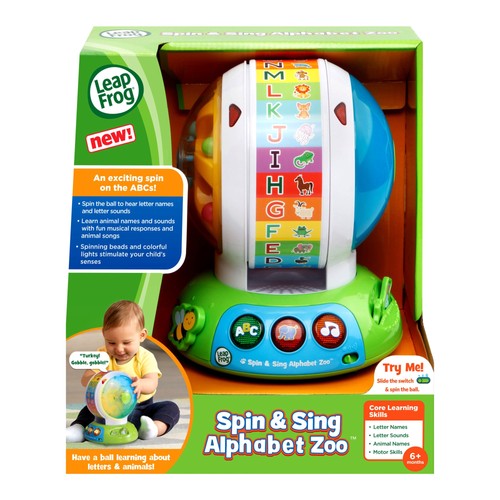 Leapfrog spin sing alphabet - spin,