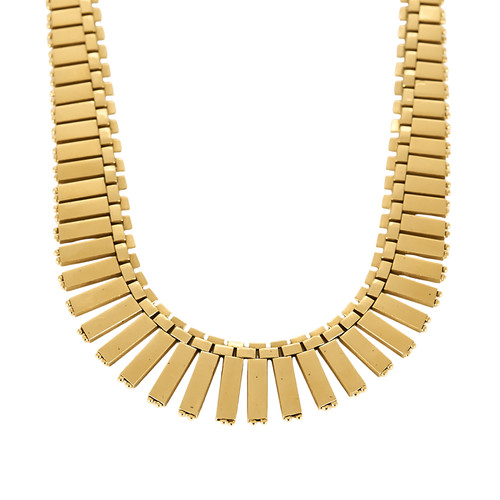 Collier jaune 18k - en,