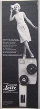 PUBLICITÉ DE PRESSE 1962 LEICINA DE LEITZ SUPRÉMATIE DE L'OPTIQUE - ADVERTISING