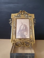 Rare Porte Photo Cadre Photographie  Christofle 19ème Klagmann 1850 Bronze